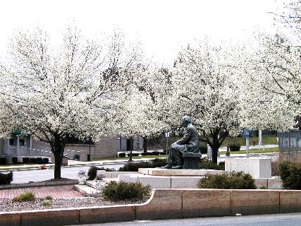 [Setting of Borglum statue of Lincoln]