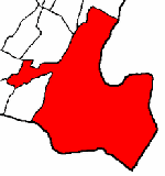 [Silhouette map of Newark]