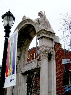 [Old arch outside NJPAC]