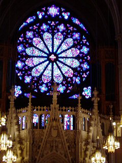 [South rose window, Nwk cathedral]