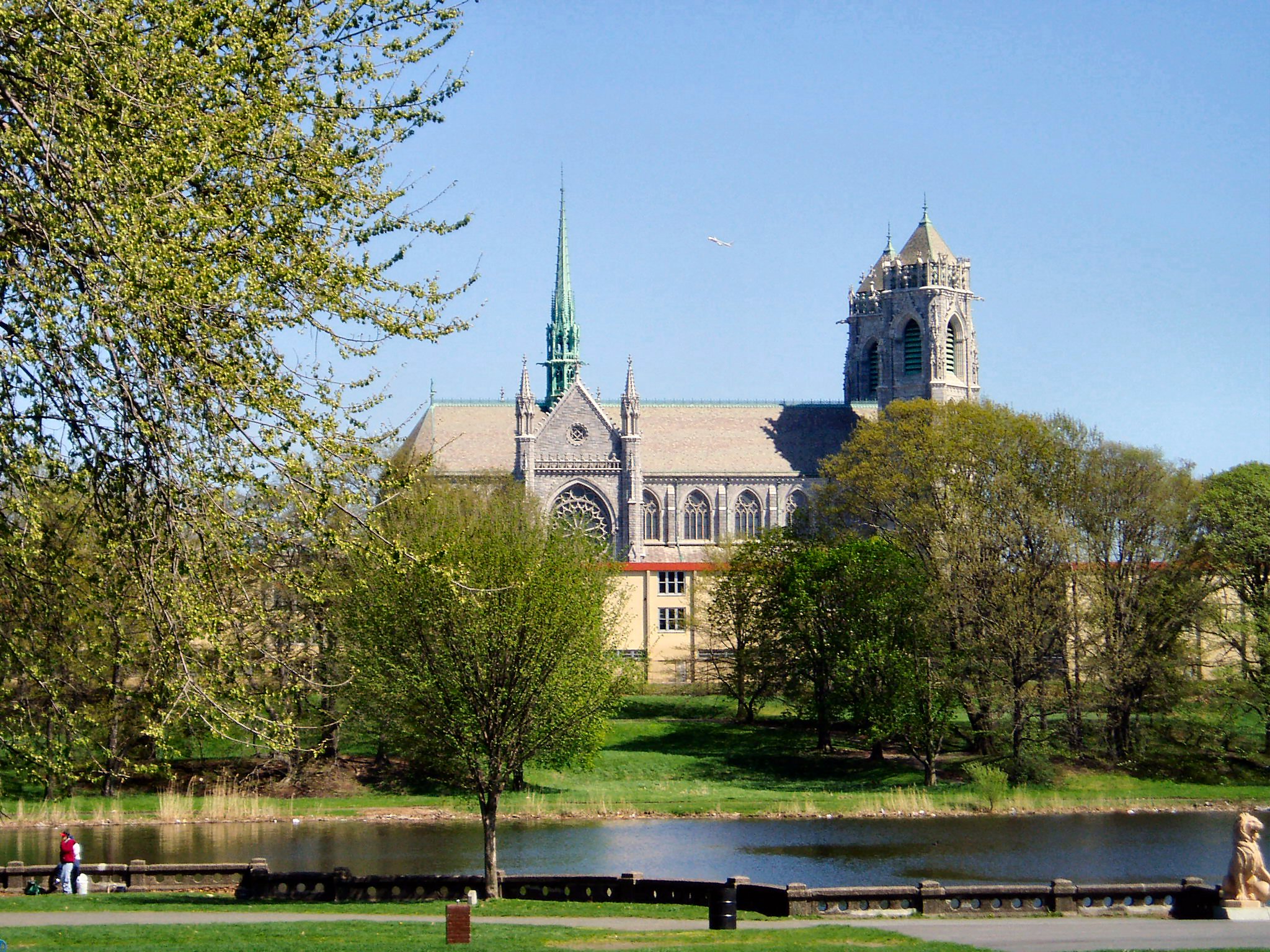 [Cathedral Basilica from Branch Brook Park]