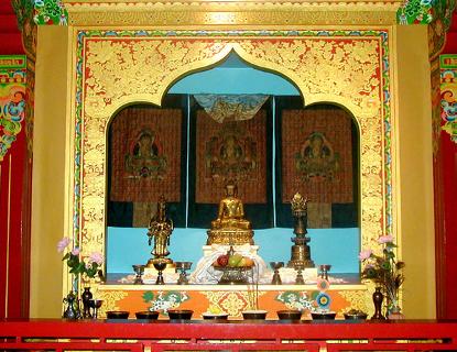 [Buddhist altar, Newark Museum]