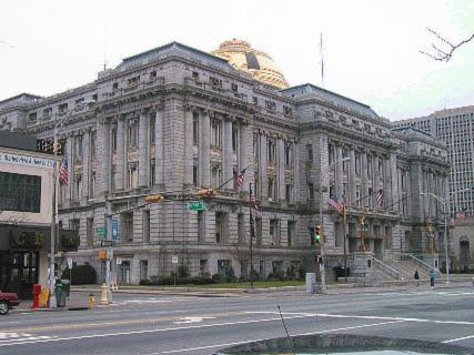 [Newark's gilt-domed City Hall]